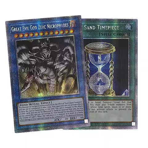 Yu-Gi-Oh! Collection DIY Proxy Cards Egyptian God Zoku Nekurofuadesu Holactie The Creator of Light S