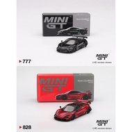 Mini GT McLaren 720s LBWK Box Version Sealed - MGT777 MGT828 Mclaren 720s Gem red Mclaren 720s Black