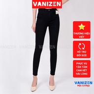 Women's Skinny High Waist Black Jeans VANIZEN Shop code 051