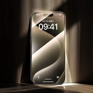 Benks x Vàng Đen loạt miếng bảo vệ màn hình cho iphone15 Pro Max 3D miếng dán bảo vệ điện thoại Uốn