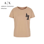 AX Armani Exchange  เสื้อยืดผู้หญิง รุ่น AX 6RYT38 YJ7VZ0748 - สีเบจ