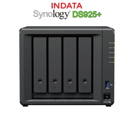 Synology DiskStation DS925+ AMD Ryzen v1500b NAS network hard drive, 4GB, 2x 2.5GbE, 4 bays, genuine