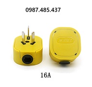 Combo 10 Phích cắm 3 chân 16A 250V Công suất lớn - phích cắm điện 3 chấu 16A loại tốt