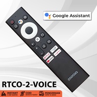 Remote Smart TV Android COOCAA 32S7G 32CTD6500 40S7G 40CTD6500 43S7G