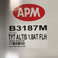 APM Toyota altis 1.6/1.8 ZZE141/142 2008-2012 gas shock absorber FR/FL SET