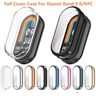Full Cover Case For Xiaomi Mi Band 9 8  Screen Protec Mi Band9 8  NFC TPU Screen Protector Protectiv
