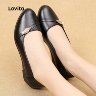 (Refine) Casual Boat Shoes Bow All Seasons Black Boat Shoes for Women LFA85008 (Refine) Kasual Shoe 