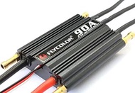 全新 清貨 現貨 特價 Flycolor 90A 無刷電調 調速器 Brushless ESC Speed Controller Support 2-6S BEC 5.5V/5A 適用於 模型船 遙控
