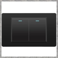 Dual Light Switch Switch 2 Way Double Rocker Switch 2gang 2way