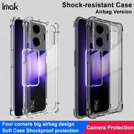 Original Imak Realme GT Neo 5 Neo5 5G Shockproof Casing Realme GT3 5G Clear Soft TPU Case Transparent Silicone Back Cover