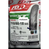 Fdr sport xt 11 Tubeless Tire/ 80-18 110 80 18 Ring 18