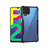 Samsung Galaxy F22 Case Transparent Armor Shockproof Case