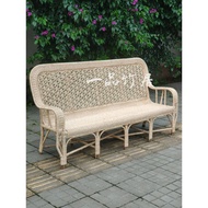 Sofa Anyaman Rotan Buatan Tangan Rotan Rotan Kerusi Tiga Tempat Duduk Ruang Tamu Rotan Asli Asli Ker