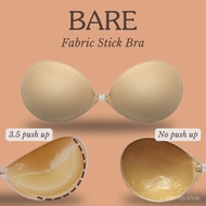 BARE - Fabric 3D Stick on Bra No Push up and 3.5 Push Up Padding options