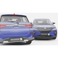 Softcopy Perodua Ativa 3D Model Asset (not diecast)