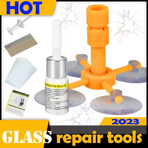 Car Windshield Repair Kit Quick Fix Car Cracked Windscreen Leave No Trace Repair Kit Sealer DIY Auto