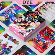 124pcs/box BABYMONSTER Photocards HOT SAUCE Holographic LOMO Card AHYEON ASA CHIQUITA Holographic ca