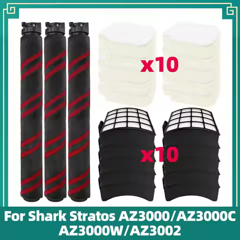 Accessories Fit for Shark Stratos AZ3000 / AZ3000C / AZ3000W / AZ3002 Vacuum Cleaner Parts Soft Roll