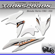 TRANSPARENT STRIPING STICKER VARIO LED NEW 125/150 YEAR 2018-2022 VERSION MALAYSIA CLICK V2 VARIATIO