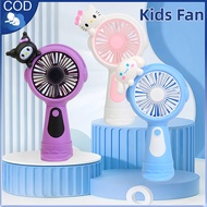 Kids Fan USB Desktop Handheld Charging Fan Small Portable Fan Children Toys