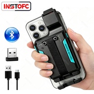 2D Back Clip Scanner Bluetooth, 2.4G Wireless, USB Wired for Retail Warehouse Inventory Management