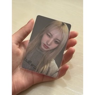 IVE LIZ OFFICIAL PHOTO CARD