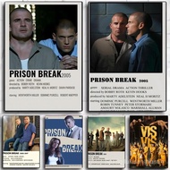 1pc Classic Hot Movie Prison Break Classic Retro Movies TV Poster HD Posters Home Bedroom Bar Cafe D