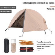 Mountpeak Tenda Camping Velbed Ultralight Tenda Tempat Tidur 1P Camp Bed Shelter