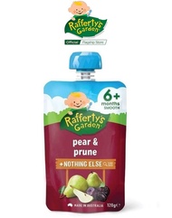 Raffertys Garden Pear & Prune Baby Puree [Exp : Dec26-Mar27]