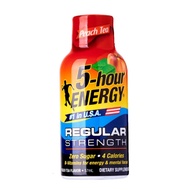 5 Hour ENERGY Regular Orange Flavour Energy Drink 6s Pack/5 Hour ENERGY Regular Peach Flavour Energy