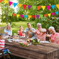 XJM-1PC Home Decoration Tablecloth, Wood Grain Party Tablecloth, Table Accessories, Home Decoration 