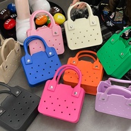 2025 New EVA Handbag for Women Niche Fashion AB Side Love Hole Bag Seaside Holiday All-match Beach B