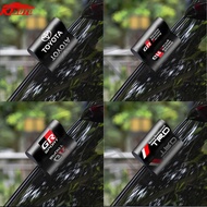 NEW Toyota Car Sticker Wash Label Style Trunk Door Decals PVC Auto Decoration Care Sticker For GR Sp