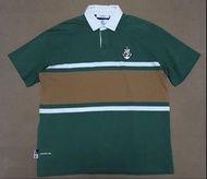 Nautica x Popeye Border Polo Shirts Shirt Tee Green Brown Size XXL 加加大 短袖 大力水手 綠色 City Boy Style Cit