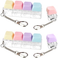 4 PCS Fidget Keyboard Clicker, Relief Stress Key Board Clicky Toy