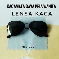 KACAMATA SANTAI MURAH /KACAMATA BL HITAM/KACAMATA FASHION COD/KACAMATA LENSA KACA