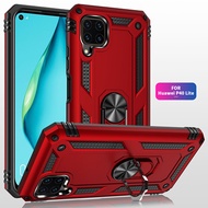 Shockproof Case for Huawei P40 Lite Case Bumper on Huawei P40 Lite Military Armor Magnetic Car Holde
