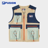 FILA FUSION CROSS OVER FILA X ROUND TWO FILA X ROUND TWO Men Woven Vest (Beige)
