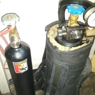 tabung oksigen lengkap dan regulator pengisian pcp