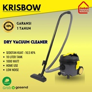 Krisbow Vacum Cleaner Penghisap Debu Kering 10 Ltr 1000 Watt