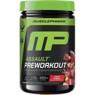 MusclePharm Assault Pre Workout Powder for Men & Women – Energy & Strength Boost Pre-Workout Supplem