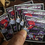 5 stiker bus mania ratu maher