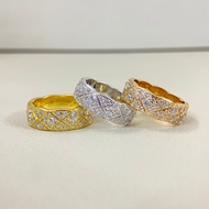 Full Diamond Diamond Diamond Ring Fashion Simple Ring Finger Men Women Ring
