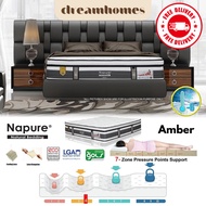 (FREE GIFTS) Napure Amber Natural Latex Mattress