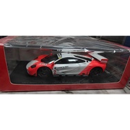 Spark 1: 43 McLaren F1 GTR #2 1996 Spa 24H Asian Army GTC Motorsport Red White Painted Alloy Model C