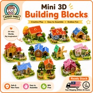 KOGGY Mini 6D Building Paper Puzzle DIY Art Craft Educational Toy Mini House Model Kids Creative Pla