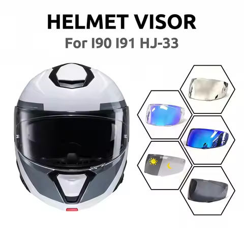 Visor For HJC i90 I90 HJ-33 i91 Helmet Replacement Anti-UV Lens