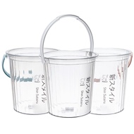 Xô nhựa trong 10L Hokori  đựng nước trong suốt dày dặn Việt Nhật cao cấp