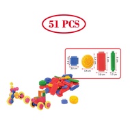 1 Packet Interlocking Flexible IQ Blocks Toys Kids