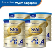 [Bundle of 4] Wyeth S-26 Gold Promise Stage 4 Growing Up Milk Formula 1.6kg
